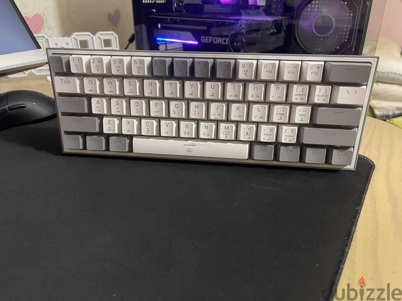 Keyboard mechanical k617 fizz 4