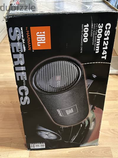 سماعة JBL CS1214T 12 Inch Car Subwoofer – 3000W