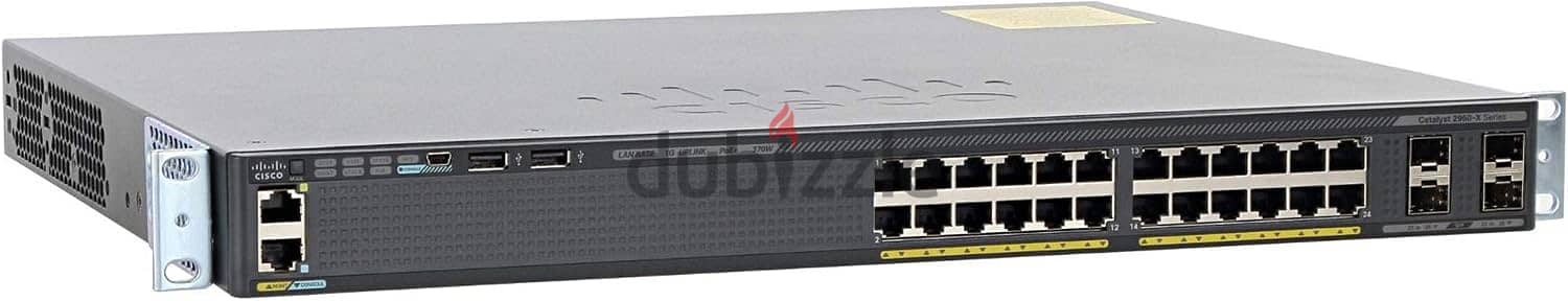 للبيع سويتش سيسكو Cisco Catalyst 2960-X 24 Port PoE+ 370 watt