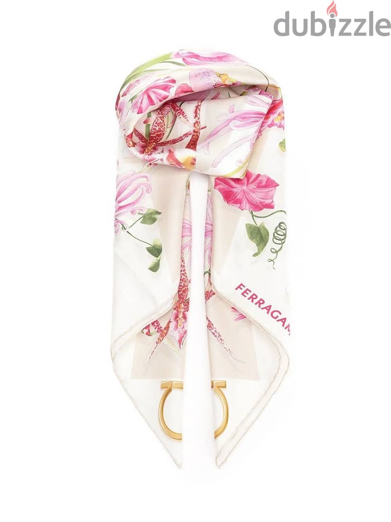 Ferragamo Gaia Printed Scarf 2