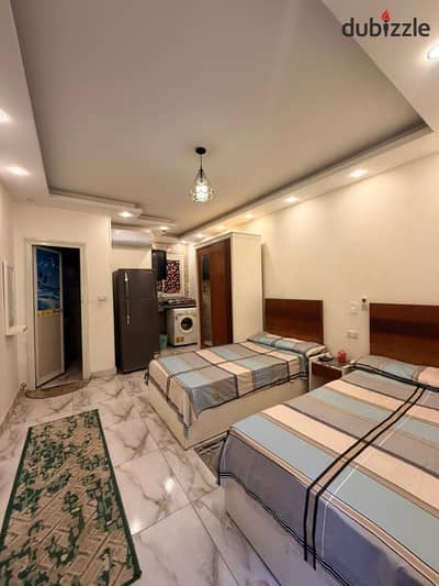 Studio Double for rent in Sixth October City, First District