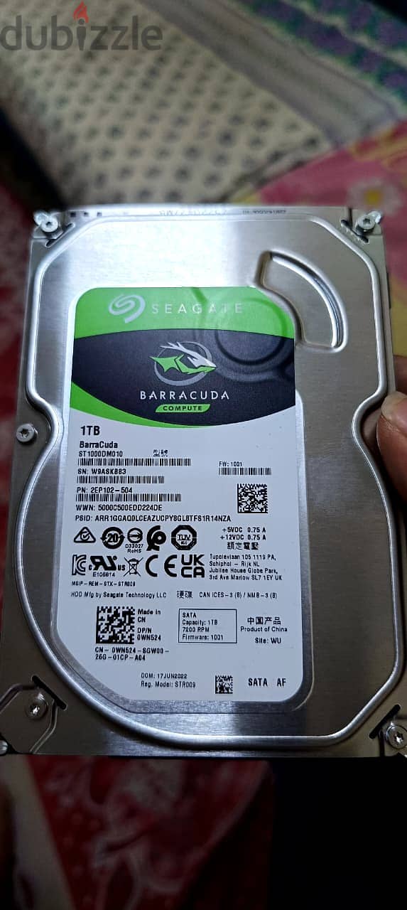 HDD 1TB SEGATE BARRACUDA3.5 2