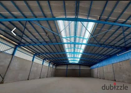 Warehouse for rent 1350 meters in the Arab Engineers Association in front of Al-Abour