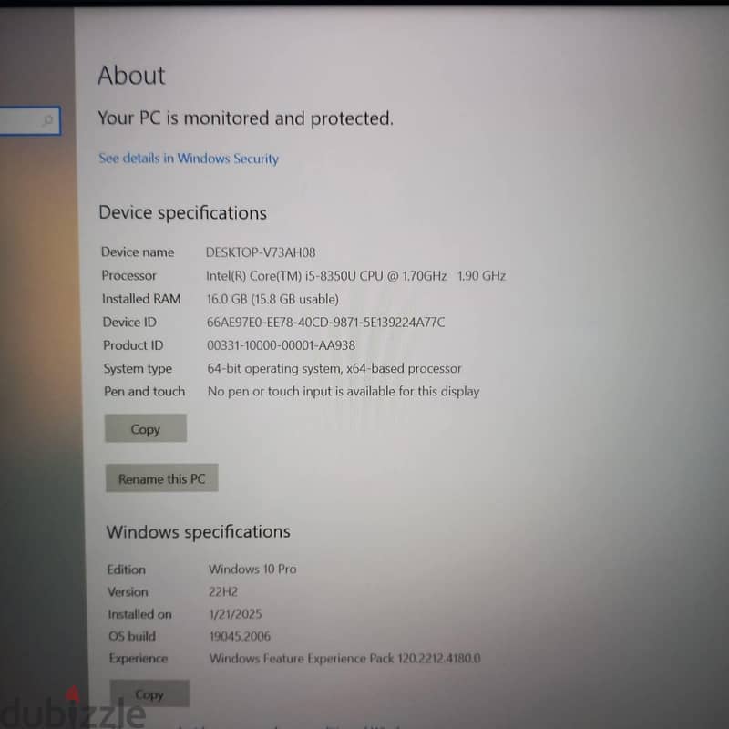 Hp elitebook 850 g5 3