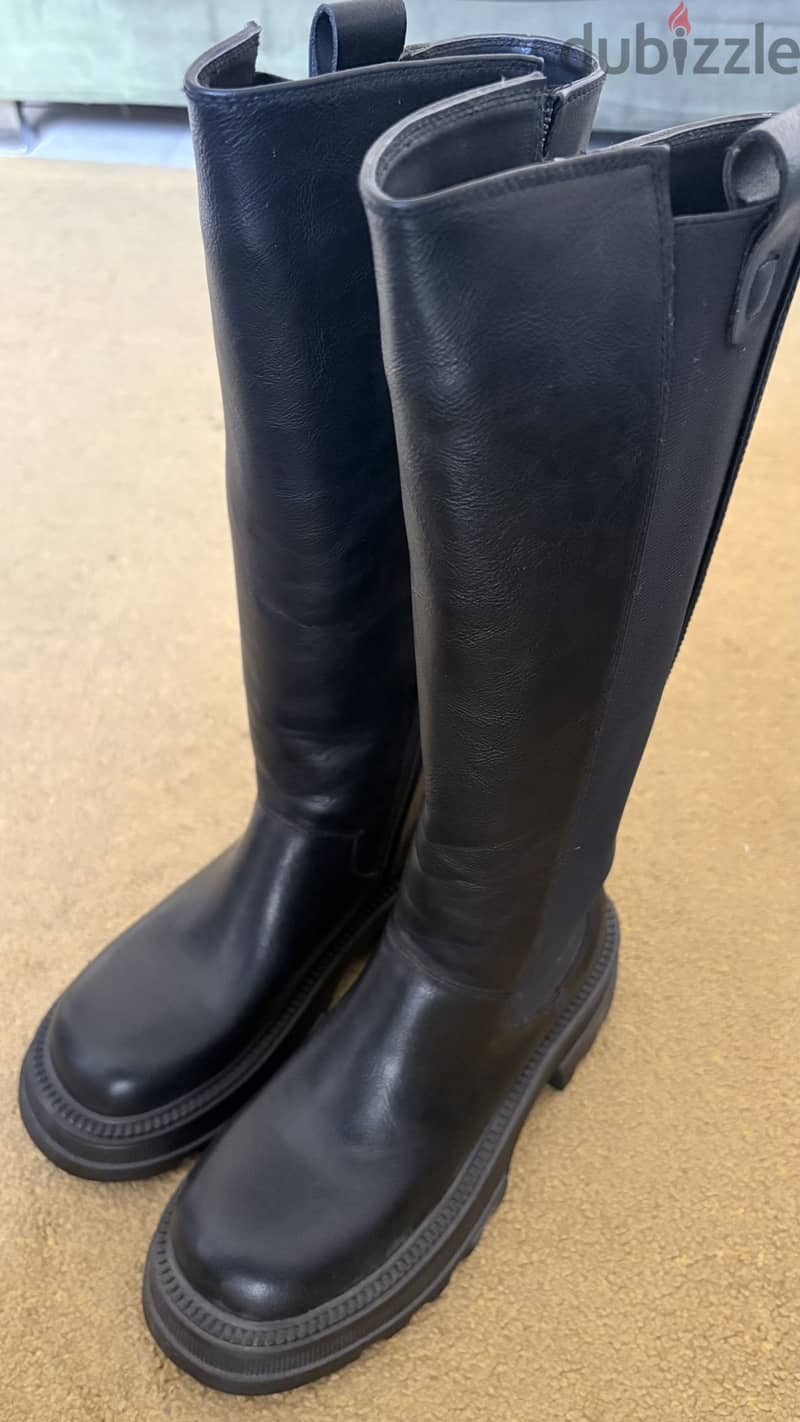 Leather Boots (New) 2