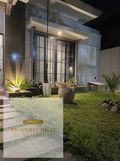 The last villa from the finest and highest compound in the Emirates cities, offered at (1,060,000) in the gathering, with a spacious area and a landscape view, villas only