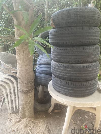 10 Used tires