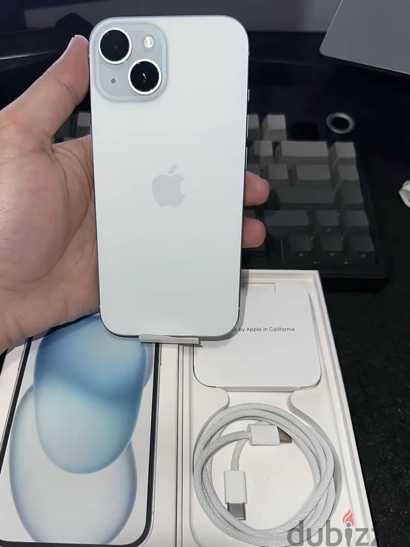 iPhone 15 Blue 2