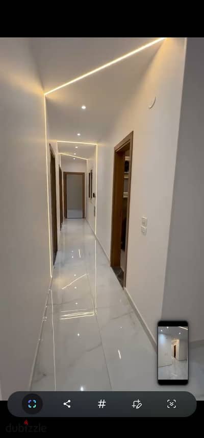 Apartment for rent, 185 sq m, ultra-super-luxurious, in District 16, Neighborhood 2 | First floor with elevator | 3 bedrooms and 3 bathrooms | Semi-fu