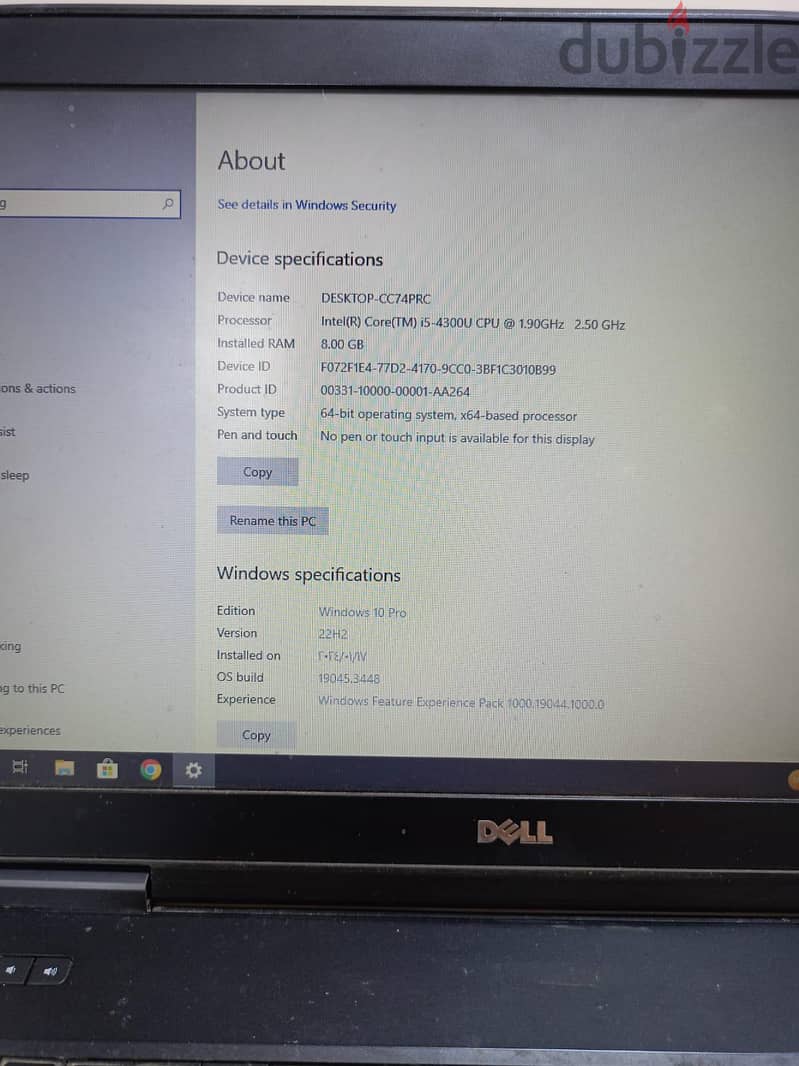 Laptop Dell LATITUDE E5540 5