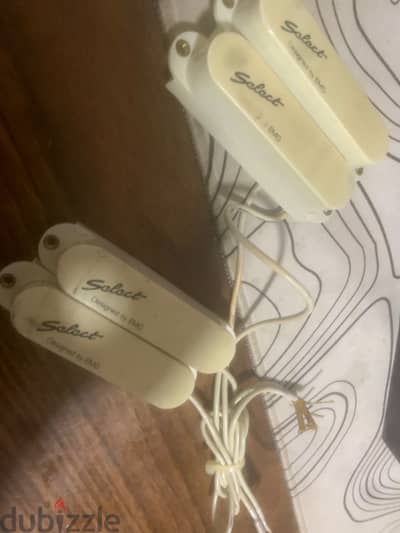 EMG Select SES pickups (HSS White)