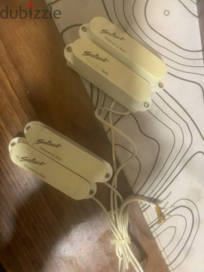 EMG Select SES pickups (HSS White) 1