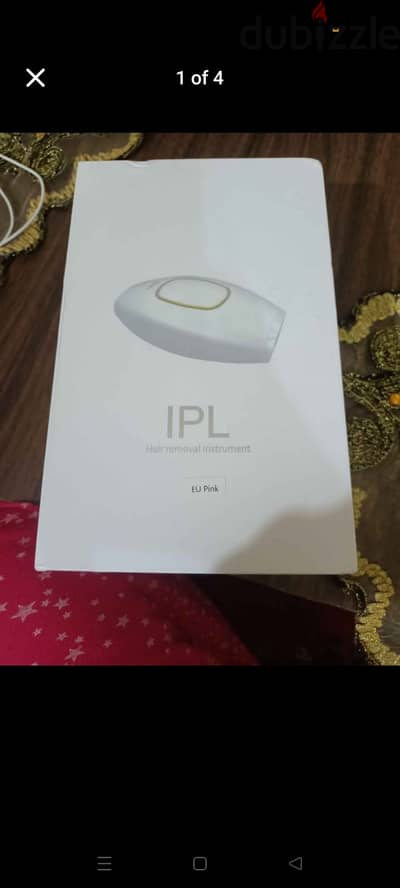 جهاز ليزر منزلي IPL hair removal