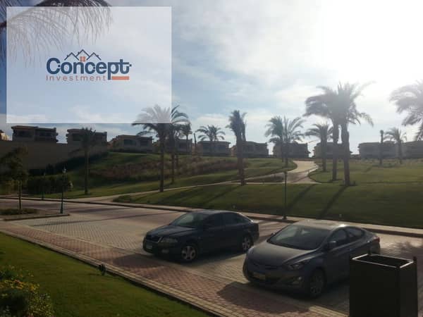 Ground Chalet for Sale in La Vista 6 Ain Sokhna | 150 sqm + 120 sqm Garden | 3BR | Sea & Pool View | 3rd Row