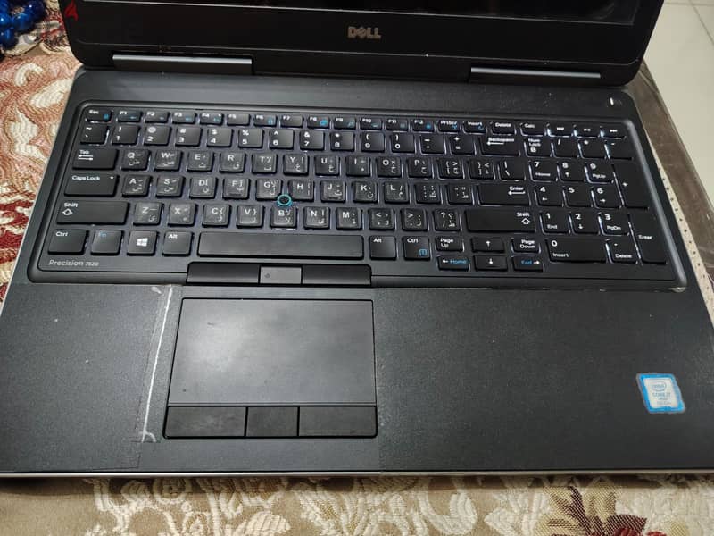 Dell precision 7520 جيل  سابع 3