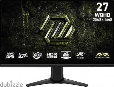msi mag 275qf e20 200hz ips 2k gaming monitor