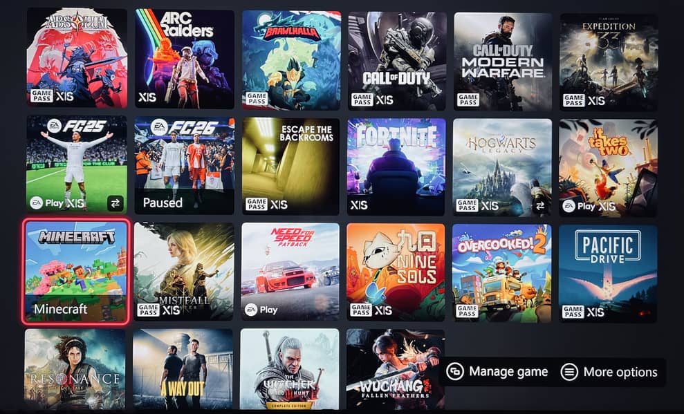 Xbox series X gamepass mint condition 1