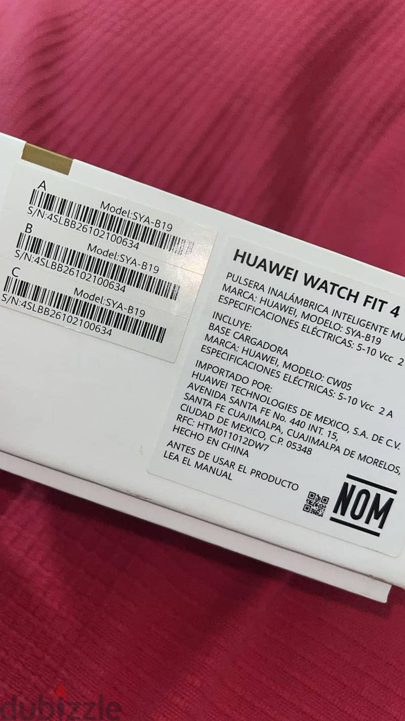 ساعة Huawei Watch Fit  4 1