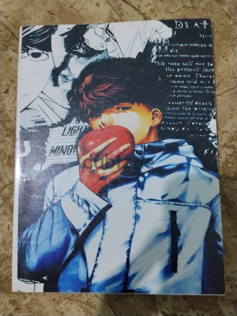manga Attack on Titan, Bleach, boku no hero and death note. 12