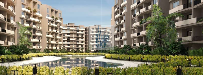For a limited time, book your 168m² apartment in the heart of the New Administrative Capital—specifically in the R8 district within the De Joya 4 comp