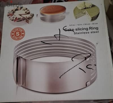 حلقة قطاعة كيك - cake slicing ring