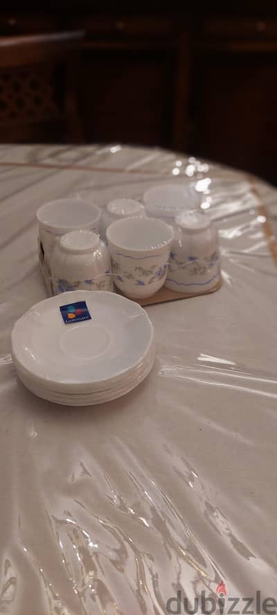 طقم شاى ٦ قطع مع اطباق