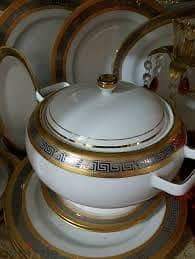 Table art versace hand made gold plated and ailver
