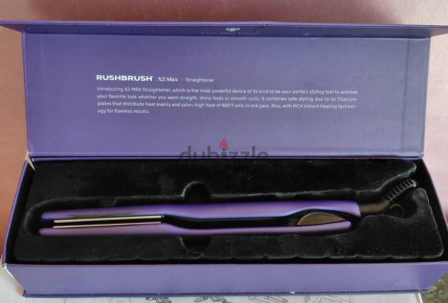 rush brush hair straightener 1