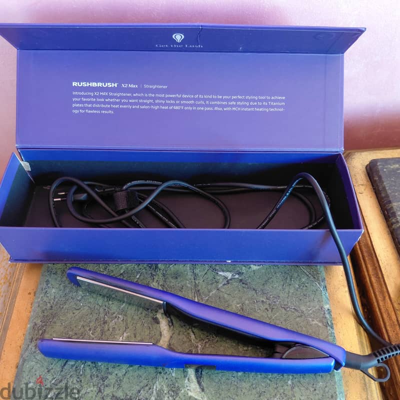 rush brush hair straightener 2