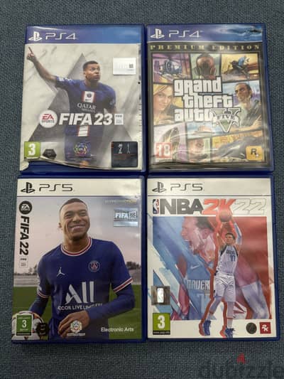 سديهات PS 4 و  PS5