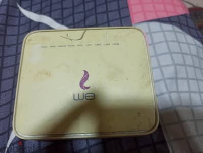 راوتر  WE شغال ممتاز  جدا