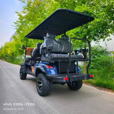 vivo brand new golf cart blue