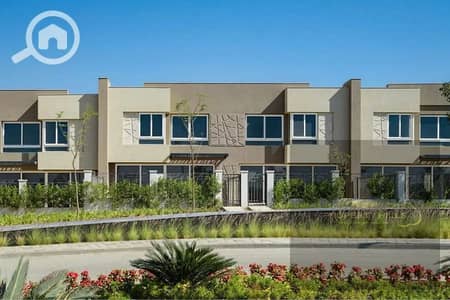 تاون هاوس 3 غرف للبيع في بادية بالم هيلز، 6 أكتوبر | Resale | مقدم يبدأ من 164 ألف
