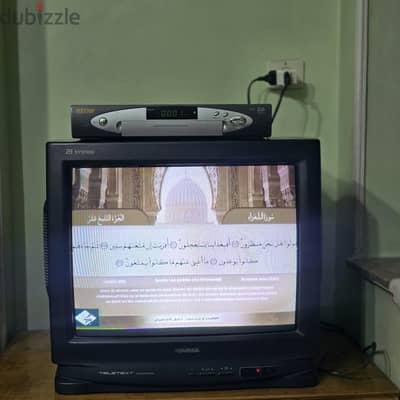 تليفزيون توشيبا مع ريسيفر استرا