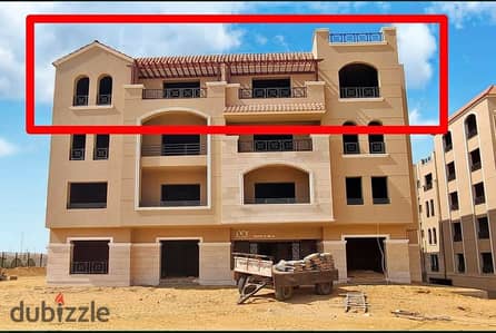 145 sqm penthouse in Maadi View, fully north-facing and overlooking the landscape, ready for immediate delivery and viewing.