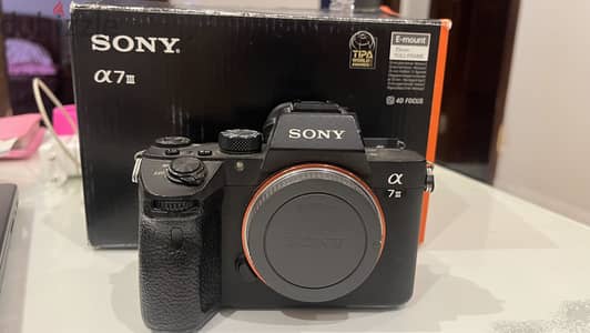 Sony A7 III Body – Shutter 15K – Excellent Condition – Original Box