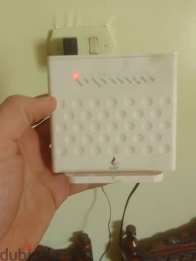 راوتر D-Link DSL-224 مستعمل بحالة جيدة