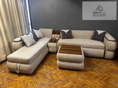 Furnished apartment for rent Corniche Maadi Tura Al-Akha City