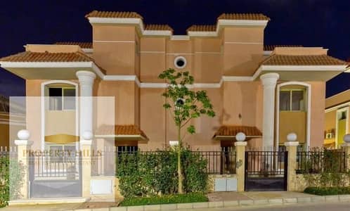 The lowest price ready for inspection is a villa for installment direct on the Suez Road, a compound of villas only with a view of landscapes next to Madinaty and Al-Rehab.