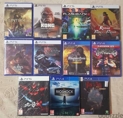 العاب بلايستيشن للبيع ps4 ps5 games