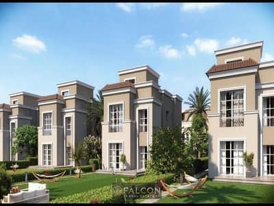 For sale, a 239 sqm villa, wonderful view, at the lowest price, with a down payment of 3 million, in the Butterfly Mostakbal Compound.