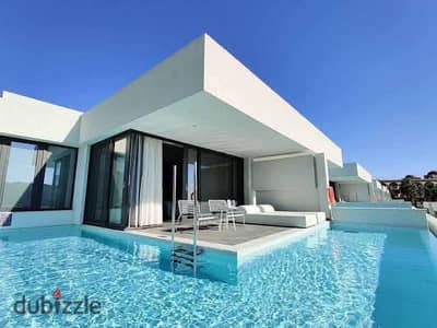 View and take possession today of a fully finished villa with a private pool next to Silver Sands Marsa Baghosh Hacienda Cali Coast Summer