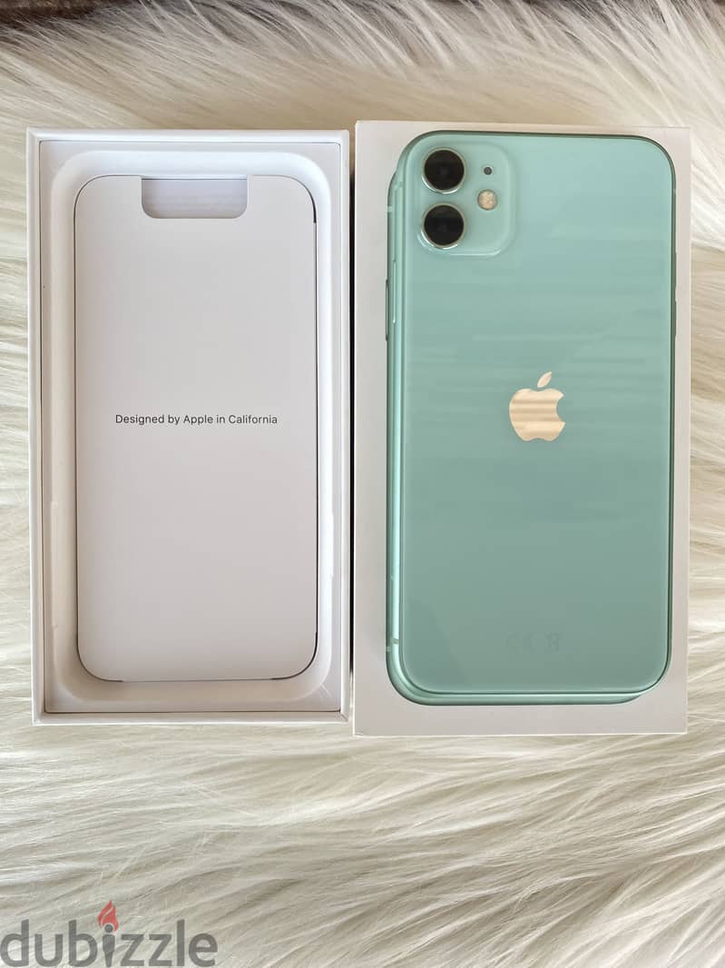 iPhone 11 Mint Green 82% With Box And Charger (Switch plus) 2