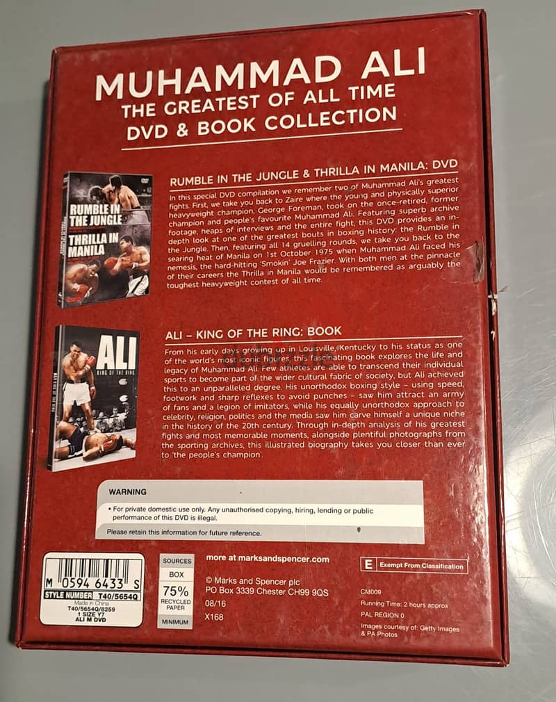 Muhammad Ali Collection — 2 Books / Boxed Set + DVD 6