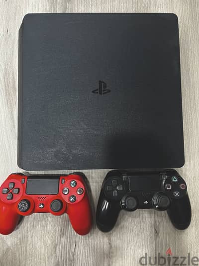 PS4 Slim 1TB + 2 Original Controllers | USA | Excellent Condition