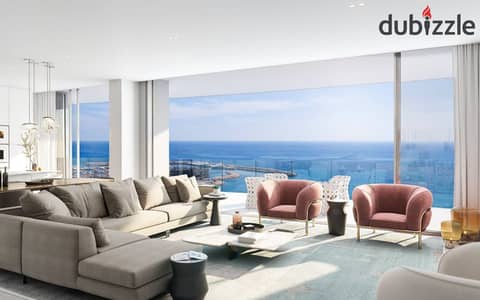 Invest now in the largest and most exceptional coastal destination Ras El Hekma Chalet for sale in a prime location with sea views from all rooms