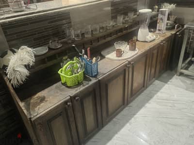 مطبخ 3 قطع + بوفيه