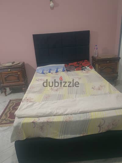 سرير + مرتبه حديثه +2 كومدينو