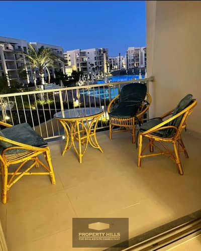 Last chalet 100m in Amwag, finished, sea view, open view next to Hacienda Bay and Marassi in Sidi Abdel Rahman