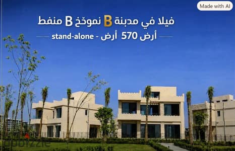  Standalone Villa for Sale in Madinaty Nour | Model B